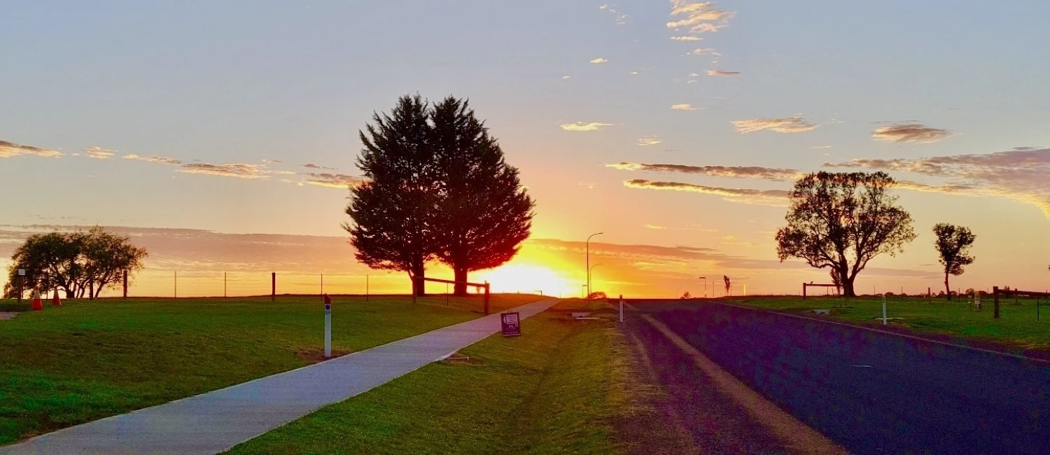 Sunrise at Wy Yung Acres